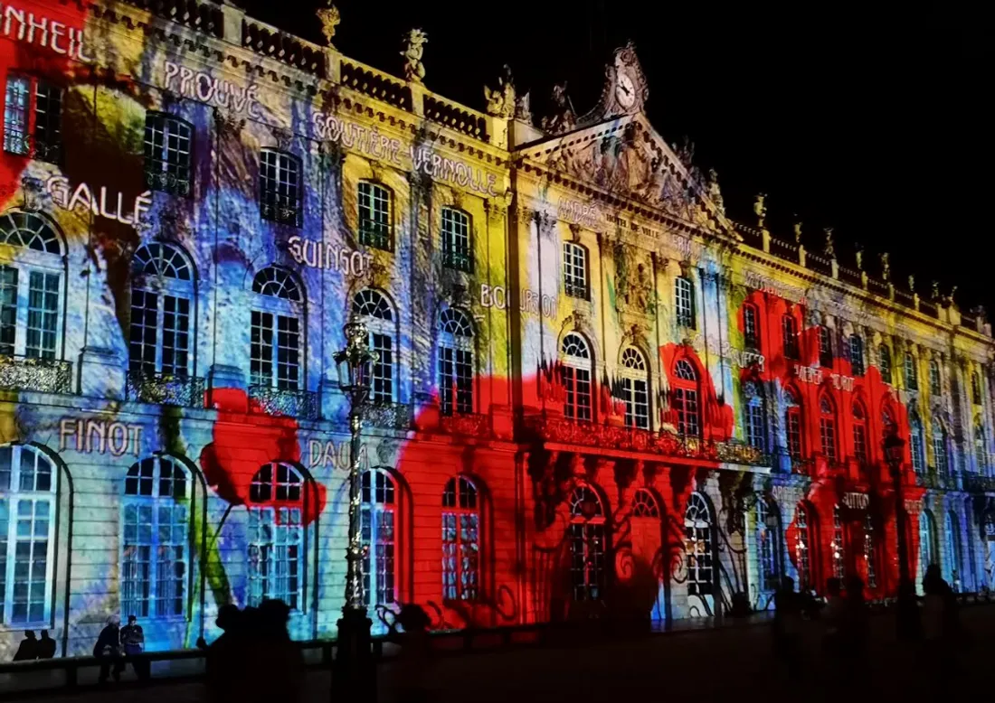Son et lumière de la place Stanislas édition 2020